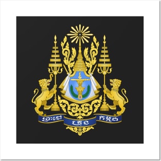 Royal Arms of Cambodia Posters and Art